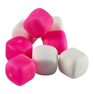 cube zig rose / blanc