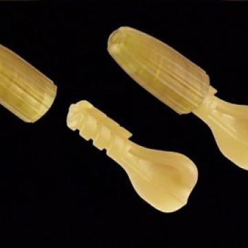 Kit clip plomb visé marron 