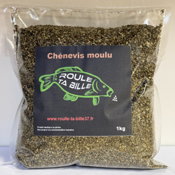 chènevis moulu 1kg