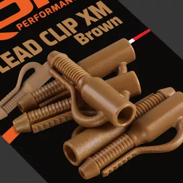 10 ROK LEAD CLIP XM Brown - CLIP PLOMB ROK XM Marron