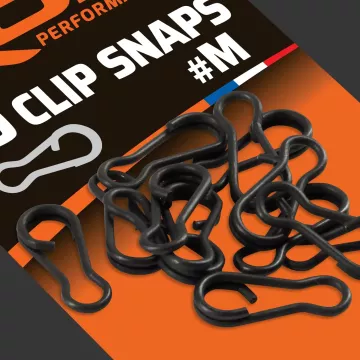 20 CLIP SNAPS #M - AGRAFE #M